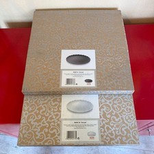 ALESSI DRESSED Round Tray (BLACK & WHITE)