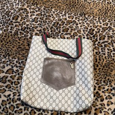Borsa tote vintage Gucci uomo