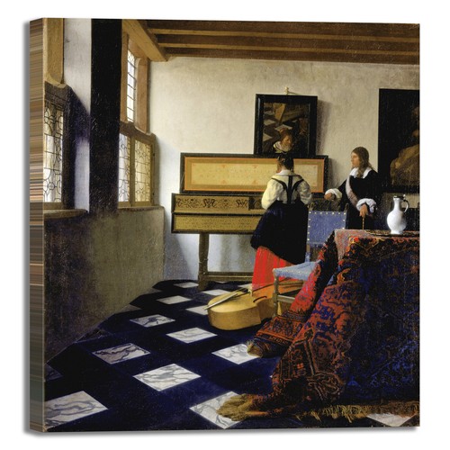 Vermeer lezione musica - lezione, di