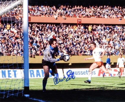 Dino zoff signed photo - signed, proof