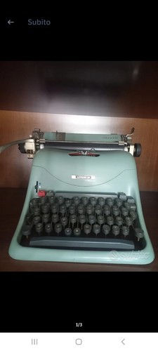 Macchina scrivere olivetti - macchina,