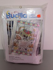 KIT copri culla punto croce