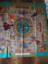 raro foulard vintage in seta