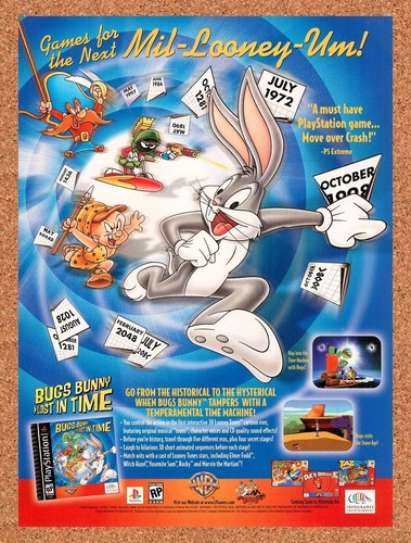 1998 bugs bunny - lost, time