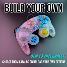 Custom OEM Official Nintendo GameCube Controller | Build Your Own | T3 | 9ft 