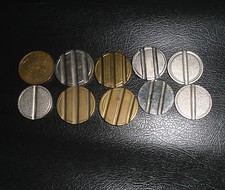 Lotto 10 Gettoni Sala Giochi