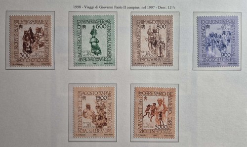 1998 vaticano viaggi di - 1998,