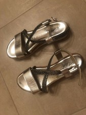 Sandali gioiello donna Myrtille 2959, misura 40 , tacco basso, colore argento