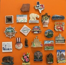 Souvenir fridge magnet - America