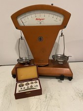 BILANCIA VINTAGE DA ORAFO DI PRECISIONE MARCA FULGOR CON SCATOLA DI PESI