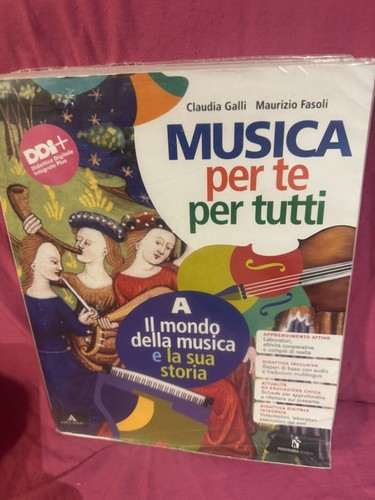 Libro scuola media musica - libro,