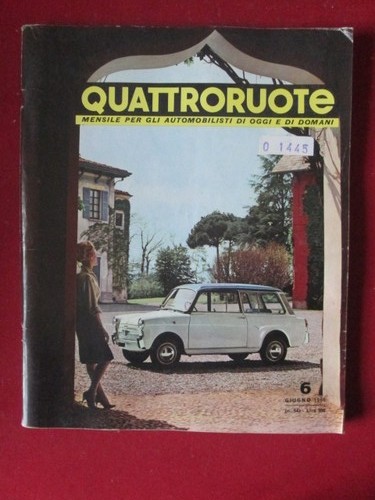 Quattroruote 1960 test su - quattroruote,