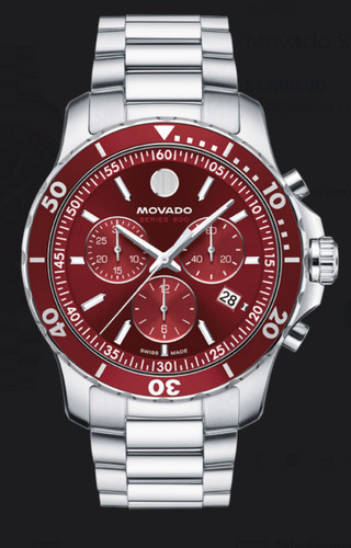 Orologio uomo movado serie 800 - uomo,