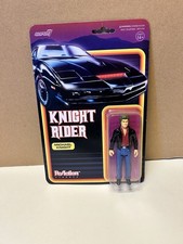 Modellino Knight Rider Michael Knight 3.75 ReAction di Super 7 (2021)