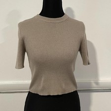 crop top zara tan a costine