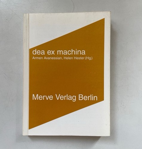 Dea machina avanessian - dea, ex
