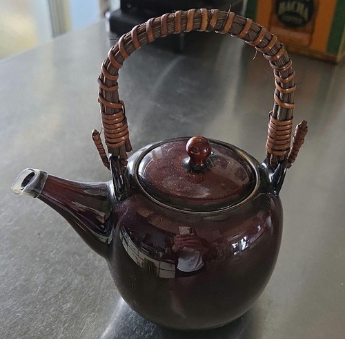 Teiera kyusu marrone - teiera,