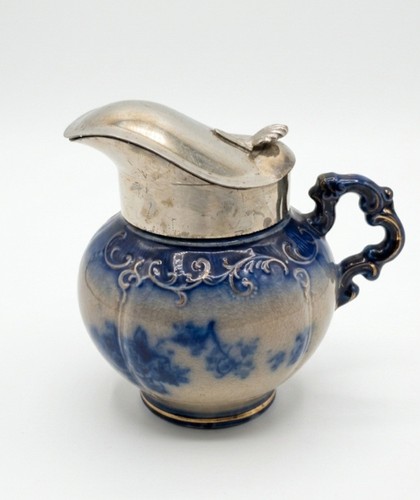 Antica brocca sciroppo - , blu