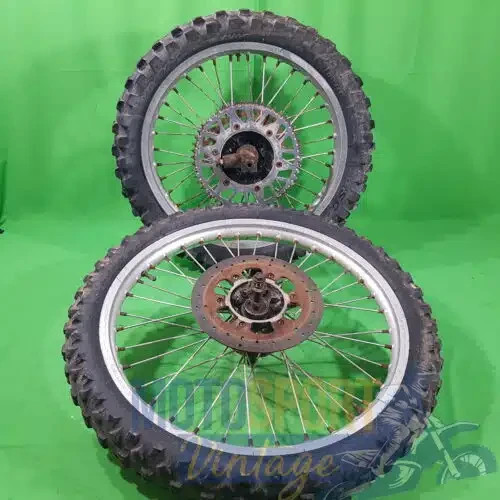 Coppia ruote cagiva wmx 125 - ruote,