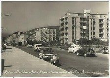 SAVONA (107) - PIETRA LIGURE Nuove pensioni Via Aurelia (auto+Vespa) - FG/Non Vg