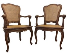 PAIR OF VIENNA STRAW CHAIRS