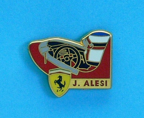 Pin ferrari cockpit jean - 1, pin's