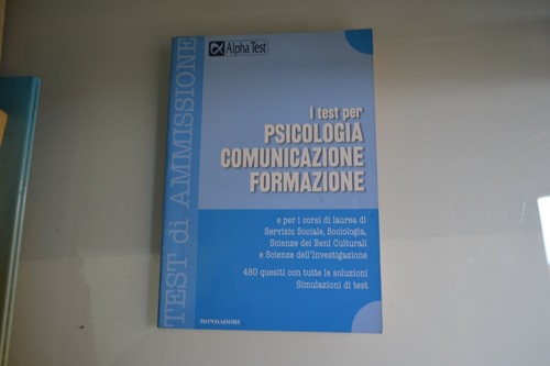 Test per psicologia - i,