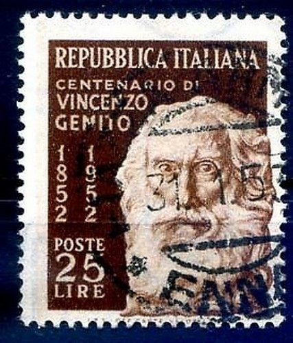 Italia 1952 gemito usato - 1952,