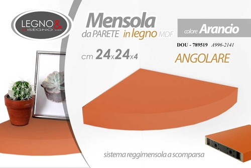 Mensola parete angolare - mensola,