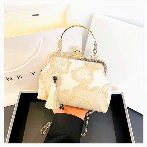 Pochette sera avorio in - pochette,