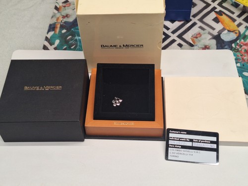 Baume mercier vintage - baume, scatola