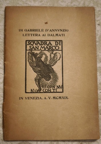 Annunzio lettera ai - lettera,