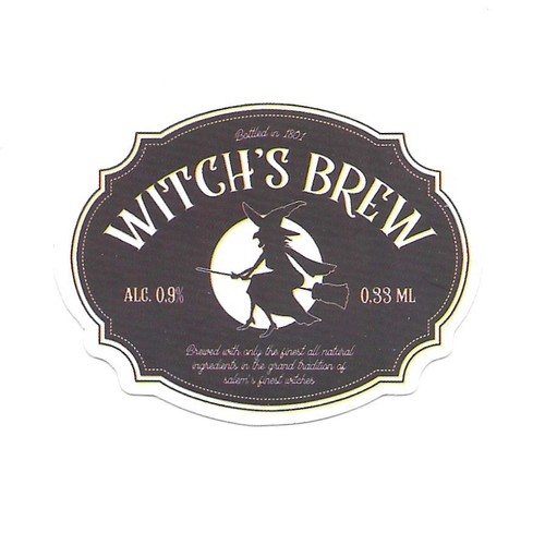 Adesivo vintage salem - salem, witch's