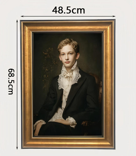 Quadro tela con cornice - tela,