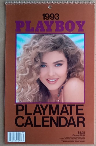 1993 vintage playboy calendar - vintage,