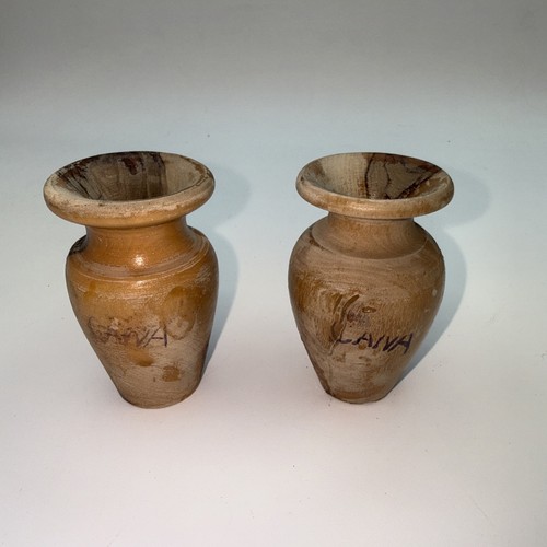Set vasi legno fatti a - di,