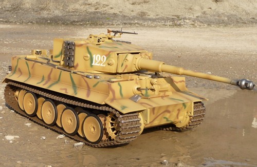 Panzer german tiger - rc, 50cm