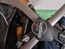 tris completo passeggino "peg perego book s" blu con tutti gli accessori