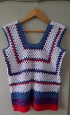 Canotta Granny Uncinetto