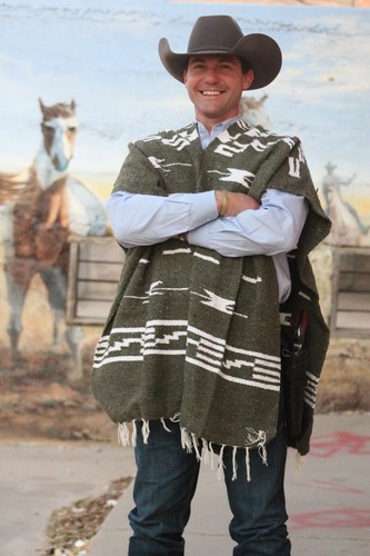 Poncho western messicano
