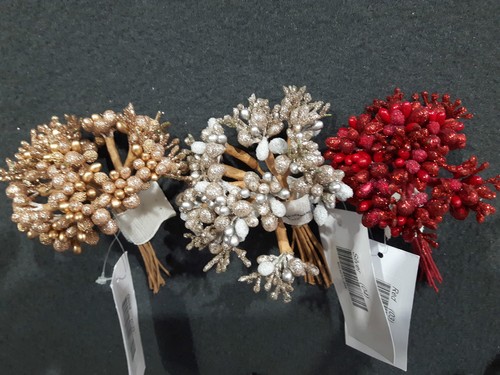 Fiori berry artificiale - 12,