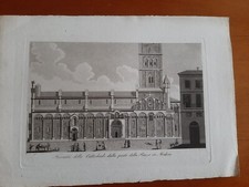 EMILIA-MODENA- INCISIONE