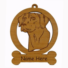 Rhodesian Ridgeback H Ornament