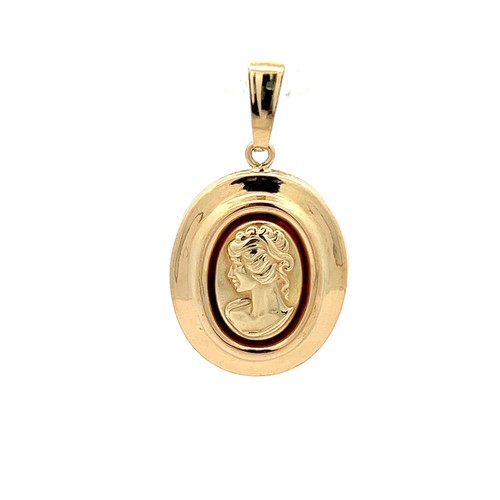 Collana con ciondolo - , oro