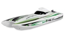 GREEN ARROW CATAMARANO BRUSHLESS JET DRIVE 400MM RTR oltre 30Km/h AMEWI 26113