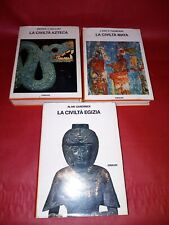 LOTTO SAGGI CIVILTA' AZTECA - MAYA - EGIZIA, 3 VOLUMI, EINAUDI, 1973