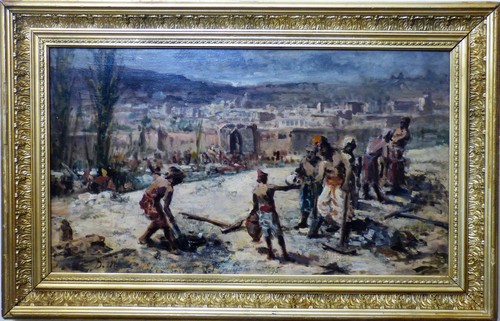 Dipinto olio domenico - di,