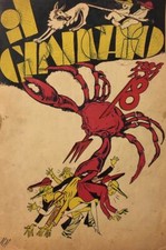 UMORISMO_SATIRA_GOLIARDIA_ARTE DEL '900_BEPI ROMAGNONI_IL GRANCHIO_STAMPA_AGO