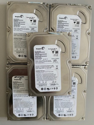 Lotto hard disk seagate - n.5,