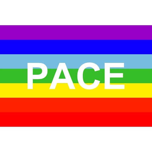 Bandiera della pace con - bandiera,